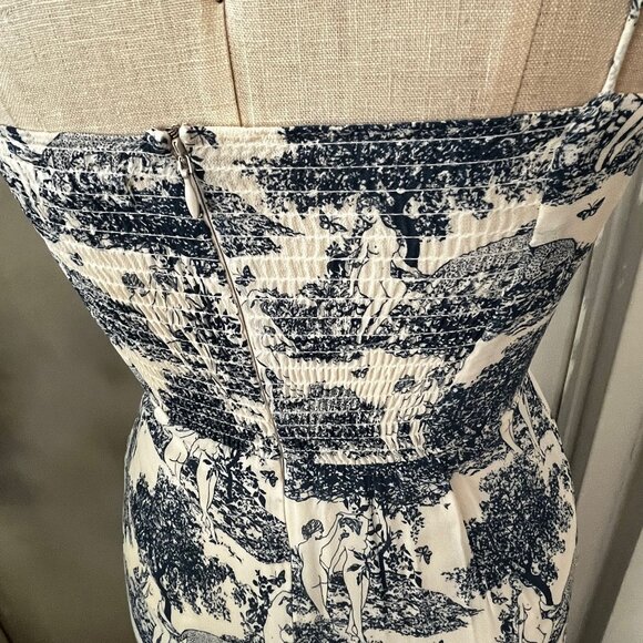 REFORMATION Kourtney Dress  Sold Out Pastoral Print Size 4 - Picture 6 of 9